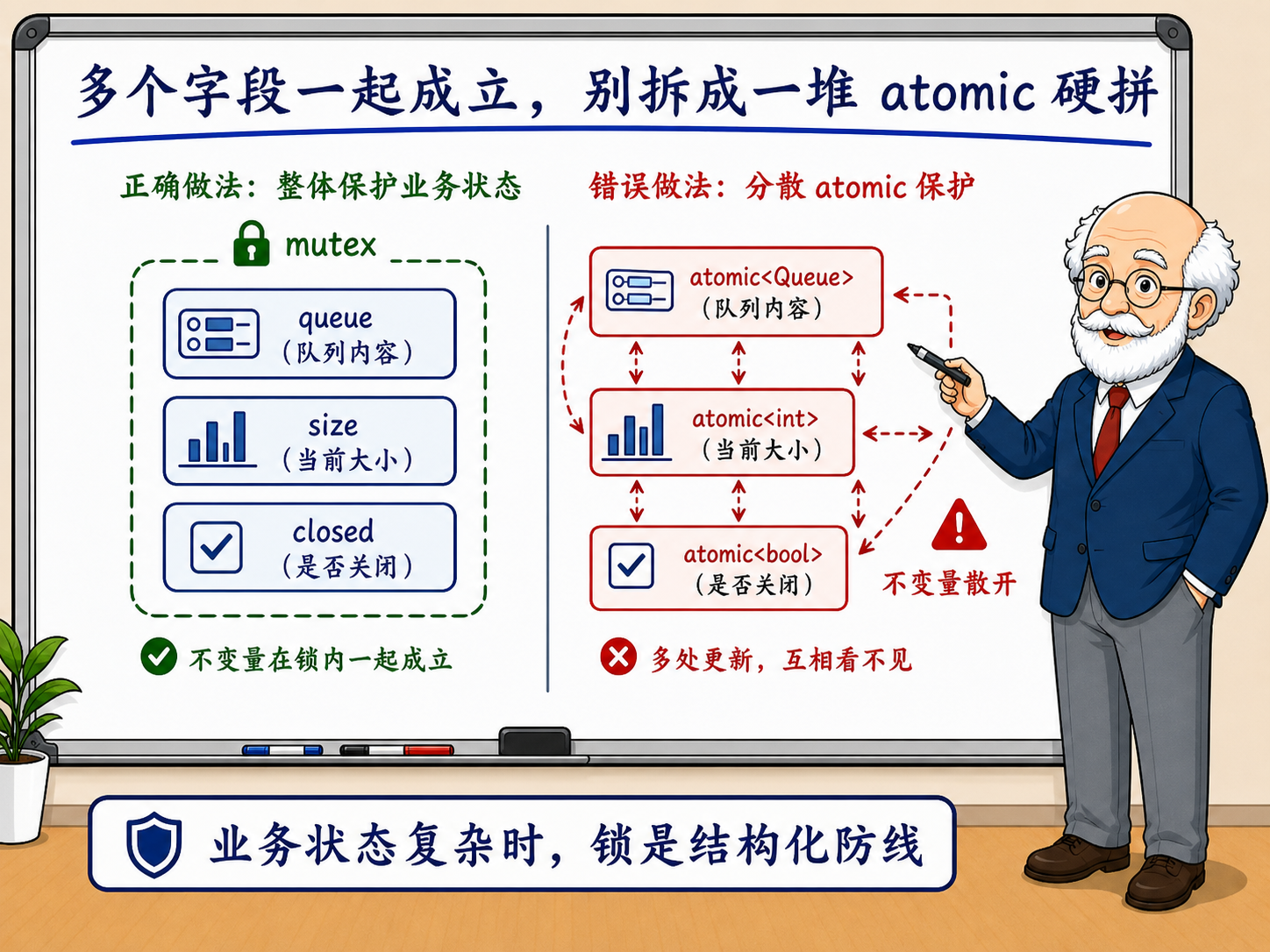 C++ 在业务状态复杂时示意图