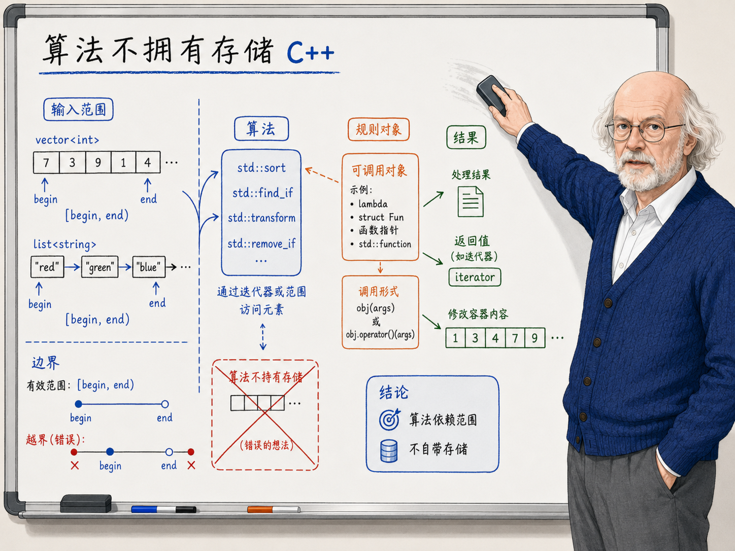 C++ 为什么这比循环更适合长期维护示意图