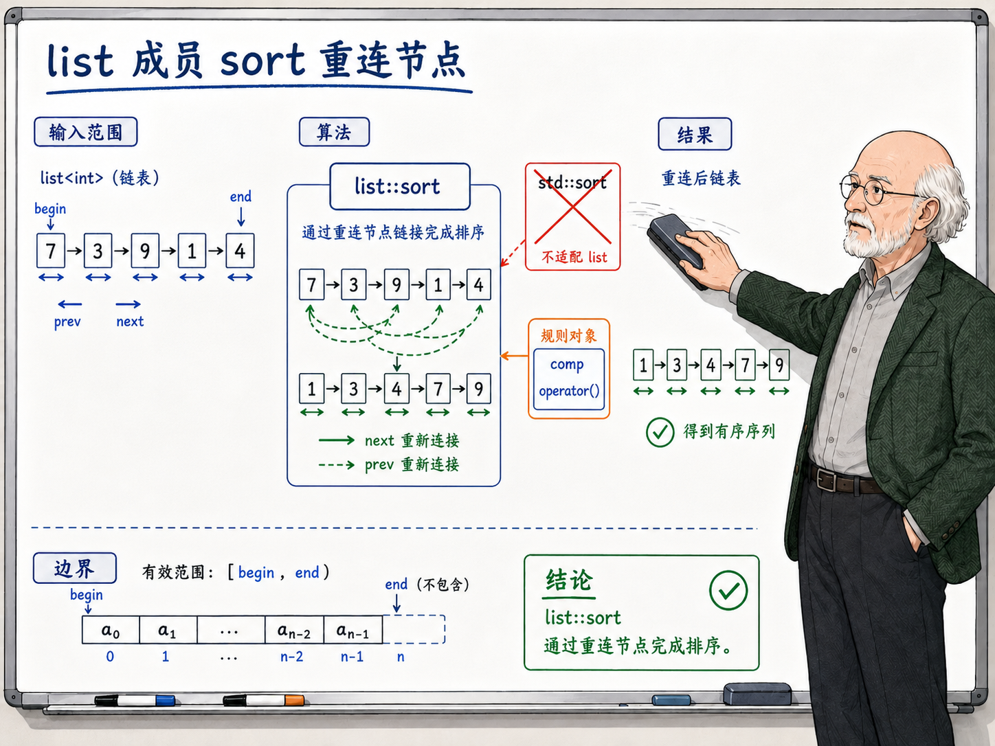C++ 代码示例示意图