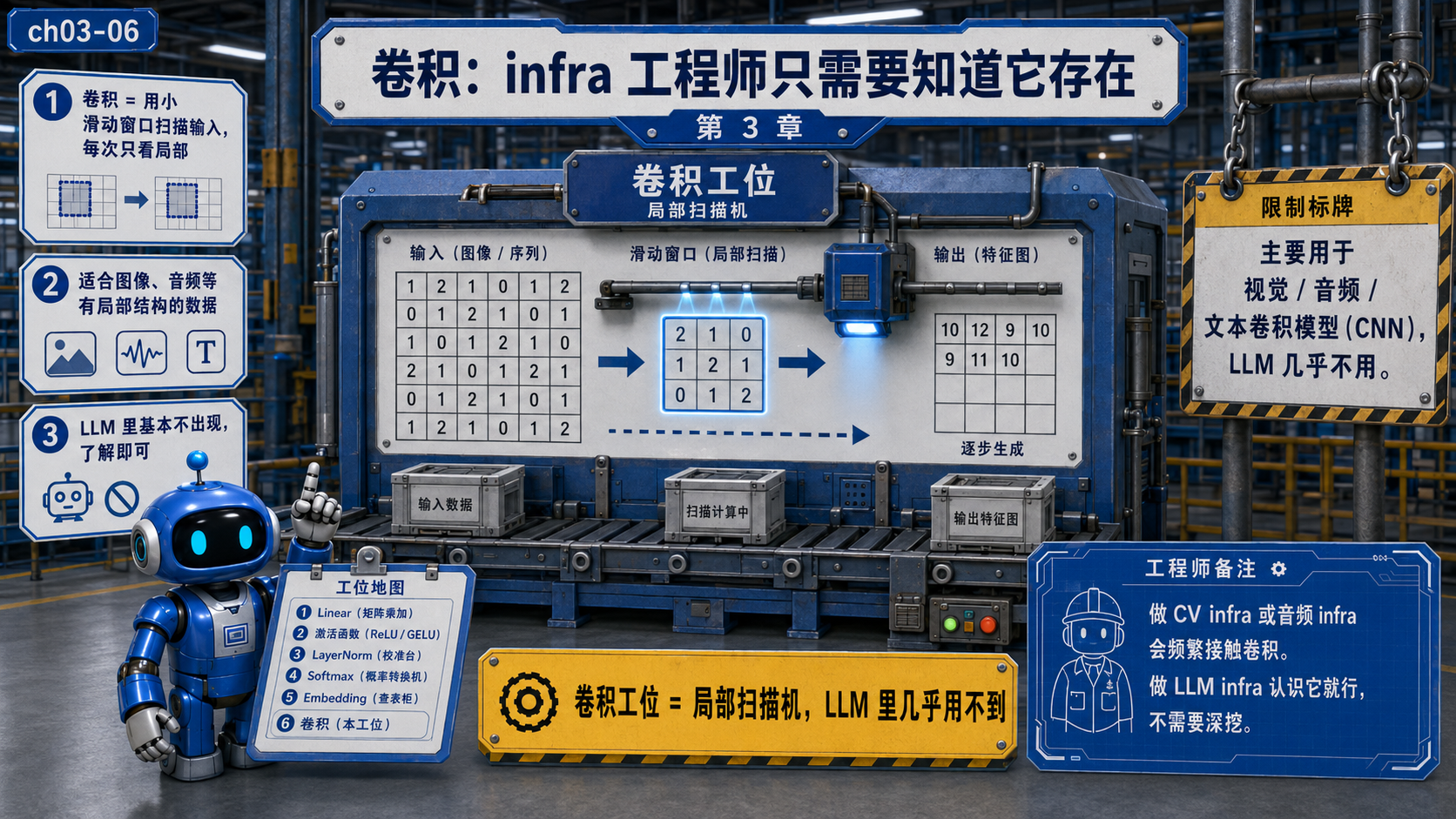 卷积:infra工程师只需要知道它存在示意图