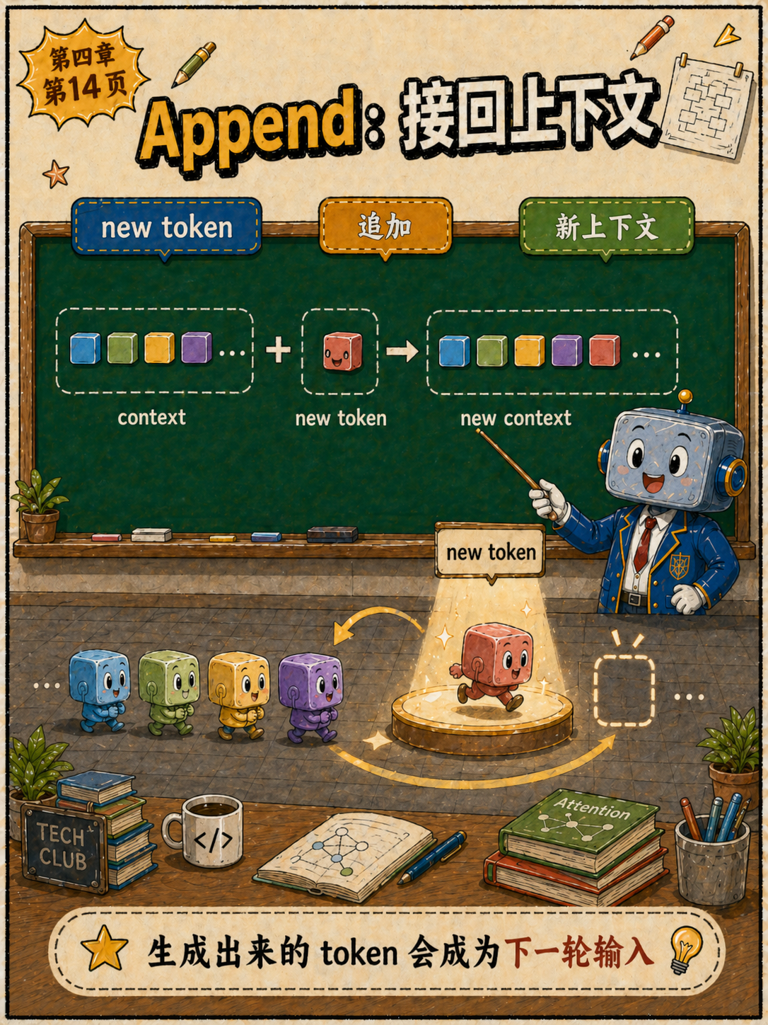 Append:接回上下文示意图