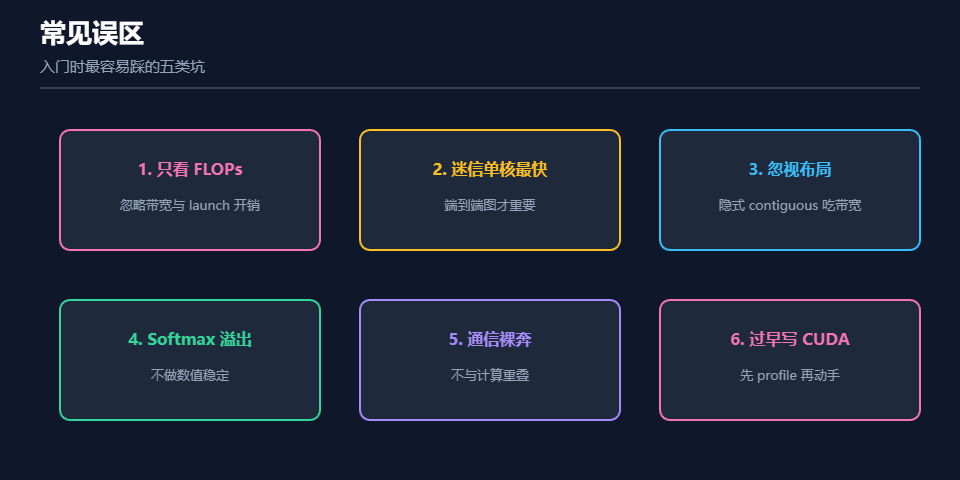 AI Infra 算子优化常见误区