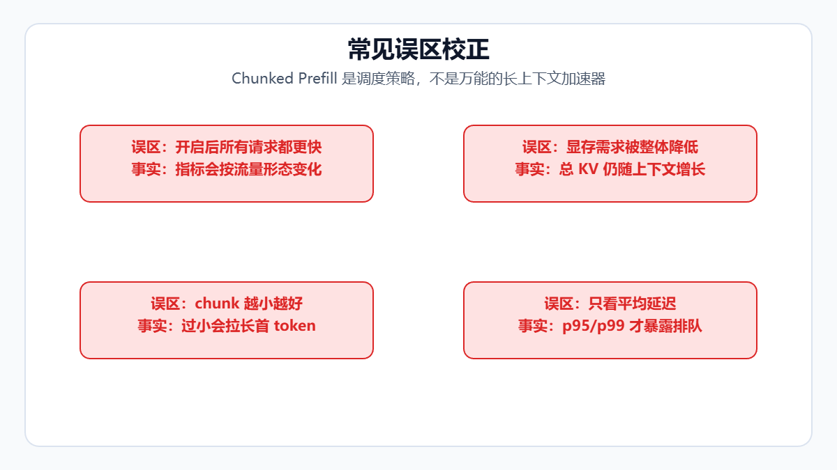 Chunked Prefill 常见调度误区